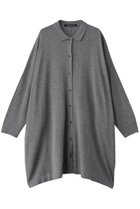 【ミズイロ インド/mizuiro ind】のlong C/D with collar カーディガン gray|ID: prp329100004250764 ipo3291000000029501002