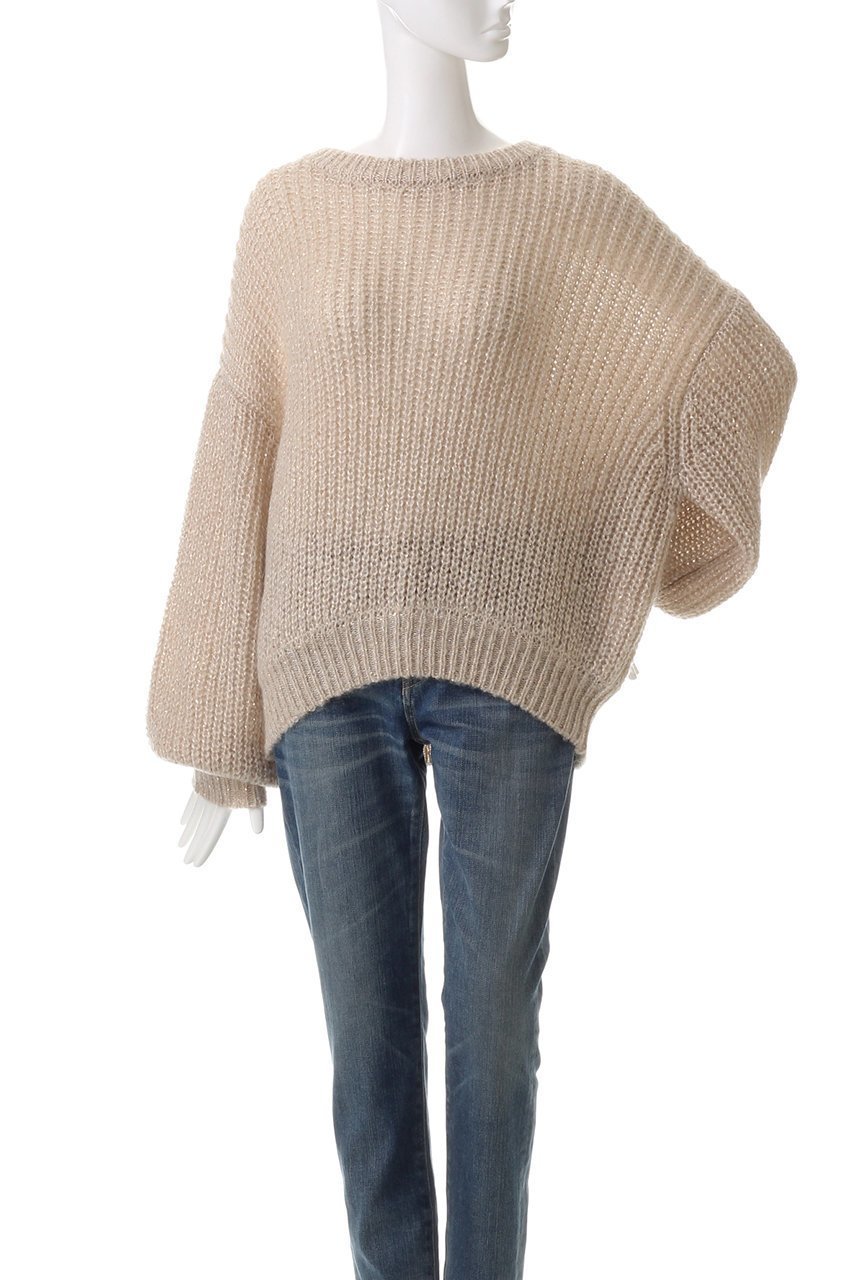 【ウィムガゼット/Whim Gazette】の【THE PAUSE】スパンコールニットプルオーバー 人気、トレンドファッション・服の通販 founy(ファニー) 　ファッション　Fashion　レディースファッション　Fashion for Women　トップス・カットソー　Cut & Sew Tops　ニット　Knit Tops & Sweaters　カジュアルプルオーバー・ニットトップス　Pullovers & Knit Tops / Casual Pullovers　おすすめ　Recommended / Our Picks　サテン　Satin, Glossy Fabric　スパンコール　Sequins, Sequin Embellishment　セットアップ　Set-Up, Coordinated Outfit　ロング　Long, Long-Length　other-2|ID: prp329100004250766 ipo3291000000035721779