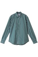 【フランク&アイリーン/Frank&Eileen / MEN】の【MEN】FINBAR イタリアンコットン グリーンストライプシャツ 人気、トレンドファッション・服の通販 founy(ファニー) ファッション Fashion メンズファッション MEN ストライプ Stripe スリーブ Sleeve ベーシック Basic ボトム Bottom ロング Long エレガント 上品 Elegant NEW・新作・新着・新入荷 New Arrivals |ID:prp329100004250768