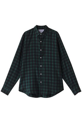 【フランク&アイリーン/Frank&Eileen / MEN】 【MEN】FINBAR イタリアンコットン ダークチェックシャツ人気、トレンドファッション・服の通販 founy(ファニー) ファッション Fashion メンズファッション MEN なめらか Smooth スリーブ Sleeve チェック Check ロング Long NEW・新作・新着・新入荷 New Arrivals |ID:prp329100004250769