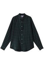 【フランク&アイリーン/Frank&Eileen / MEN】の【MEN】FINBAR イタリアンコットン ダークチェックシャツ ダークグリーン|ID: prp329100004250769 ipo3291000000029501014