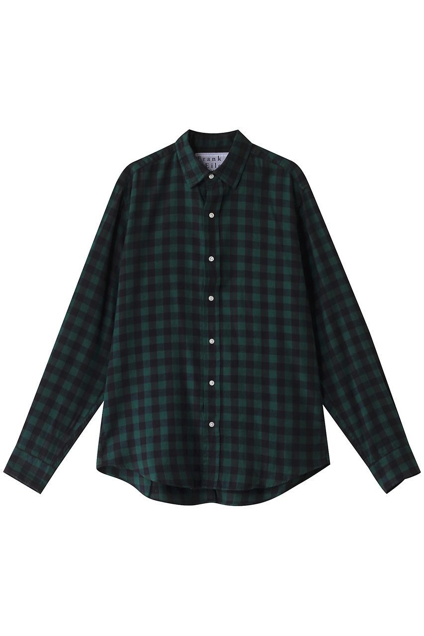 【フランク&アイリーン/Frank&Eileen / MEN】の【MEN】FINBAR イタリアンコットン ダークチェックシャツ 人気、トレンドファッション・服の通販 founy(ファニー) 　ファッション　Fashion　メンズファッション　Fashion for Men　なめらか　Smooth, Silky Texture　スリーブ　Sleeve, Long Sleeve / Short Sleeve　チェック　Check, Plaid, Tartan　ロング　Long, Long-Length　 other-1|ID: prp329100004250769 ipo3291000000032887175