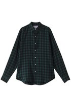 【フランク&アイリーン/Frank&Eileen / MEN】の【MEN】FINBAR イタリアンコットン ダークチェックシャツ 人気、トレンドファッション・服の通販 founy(ファニー) ファッション Fashion メンズファッション Fashion for Men なめらか Smooth, Silky Texture スリーブ Sleeve, Long Sleeve / Short Sleeve チェック Check, Plaid, Tartan ロング Long, Long-Length thumbnail ダークグリーン|ID: prp329100004250769 ipo3291000000032887180