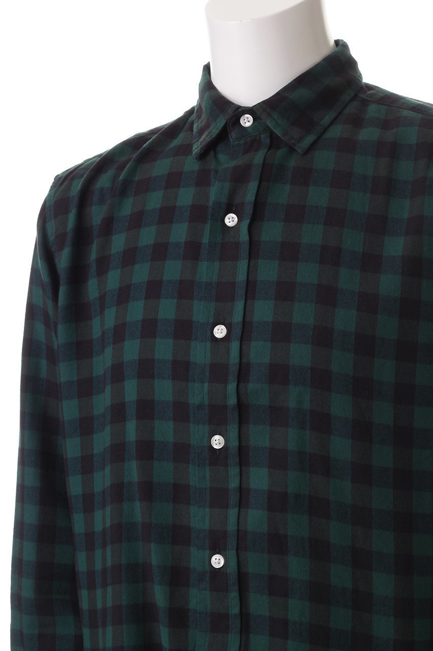【フランク&アイリーン/Frank&Eileen / MEN】の【MEN】FINBAR イタリアンコットン ダークチェックシャツ 人気、トレンドファッション・服の通販 founy(ファニー) 　ファッション　Fashion　メンズファッション　Fashion for Men　なめらか　Smooth, Silky Texture　スリーブ　Sleeve, Long Sleeve / Short Sleeve　チェック　Check, Plaid, Tartan　ロング　Long, Long-Length　other-5|ID: prp329100004250769 ipo3291000000032887199