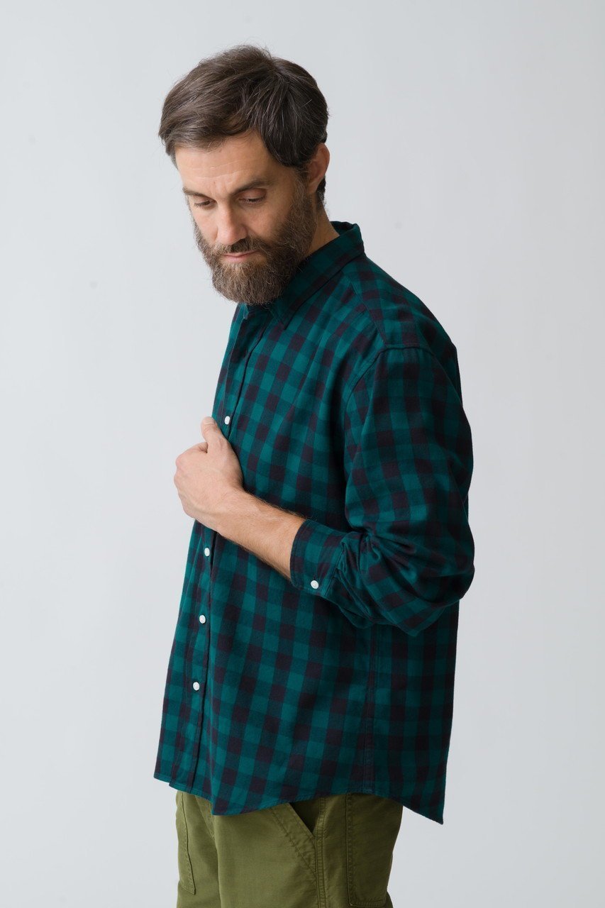 【フランク&アイリーン/Frank&Eileen / MEN】の【MEN】FINBAR イタリアンコットン ダークチェックシャツ 人気、トレンドファッション・服の通販 founy(ファニー) 　ファッション　Fashion　メンズファッション　Fashion for Men　なめらか　Smooth, Silky Texture　スリーブ　Sleeve, Long Sleeve / Short Sleeve　チェック　Check, Plaid, Tartan　ロング　Long, Long-Length　other-7|ID: prp329100004250769 ipo3291000000032887210