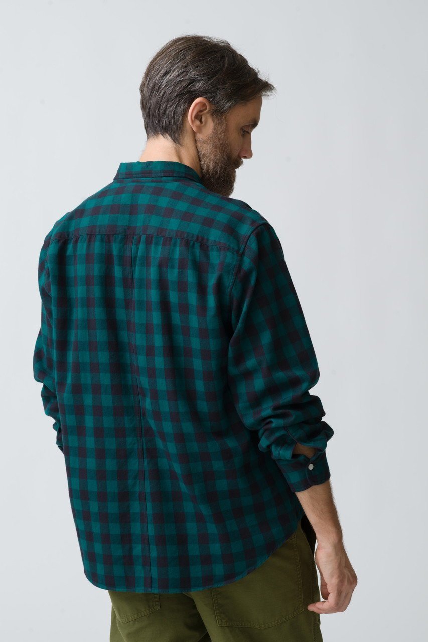 【フランク&アイリーン/Frank&Eileen / MEN】の【MEN】FINBAR イタリアンコットン ダークチェックシャツ 人気、トレンドファッション・服の通販 founy(ファニー) 　ファッション　Fashion　メンズファッション　Fashion for Men　なめらか　Smooth, Silky Texture　スリーブ　Sleeve, Long Sleeve / Short Sleeve　チェック　Check, Plaid, Tartan　ロング　Long, Long-Length　other-8|ID: prp329100004250769 ipo3291000000032887215