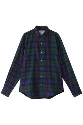 【フランク&アイリーン/Frank&Eileen / MEN】 【MEN】FINBAR イタリアンコットン ネイビーチェックシャツ人気、トレンドファッション・服の通販 founy(ファニー) ファッション Fashion メンズファッション MEN スリーブ Sleeve バランス Balance ボトム Bottom ロング Long NEW・新作・新着・新入荷 New Arrivals |ID:prp329100004250771