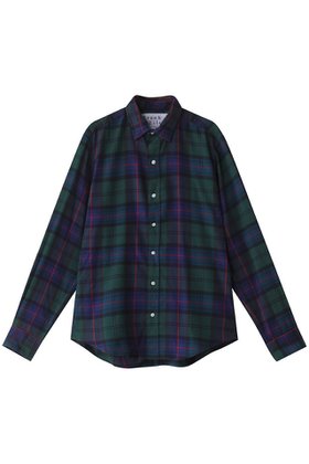 【フランク&アイリーン/Frank&Eileen / MEN】の【MEN】FINBAR イタリアンコットン ネイビーチェックシャツ 人気、トレンドファッション・服の通販 founy(ファニー) ファッション Fashion メンズファッション Fashion for Men スリーブ Sleeve, Long Sleeve / Short Sleeve バランス Balance, Style Balance ボトム Bottoms, Lower Wear ロング Long, Long-Length |ID:prp329100004250771