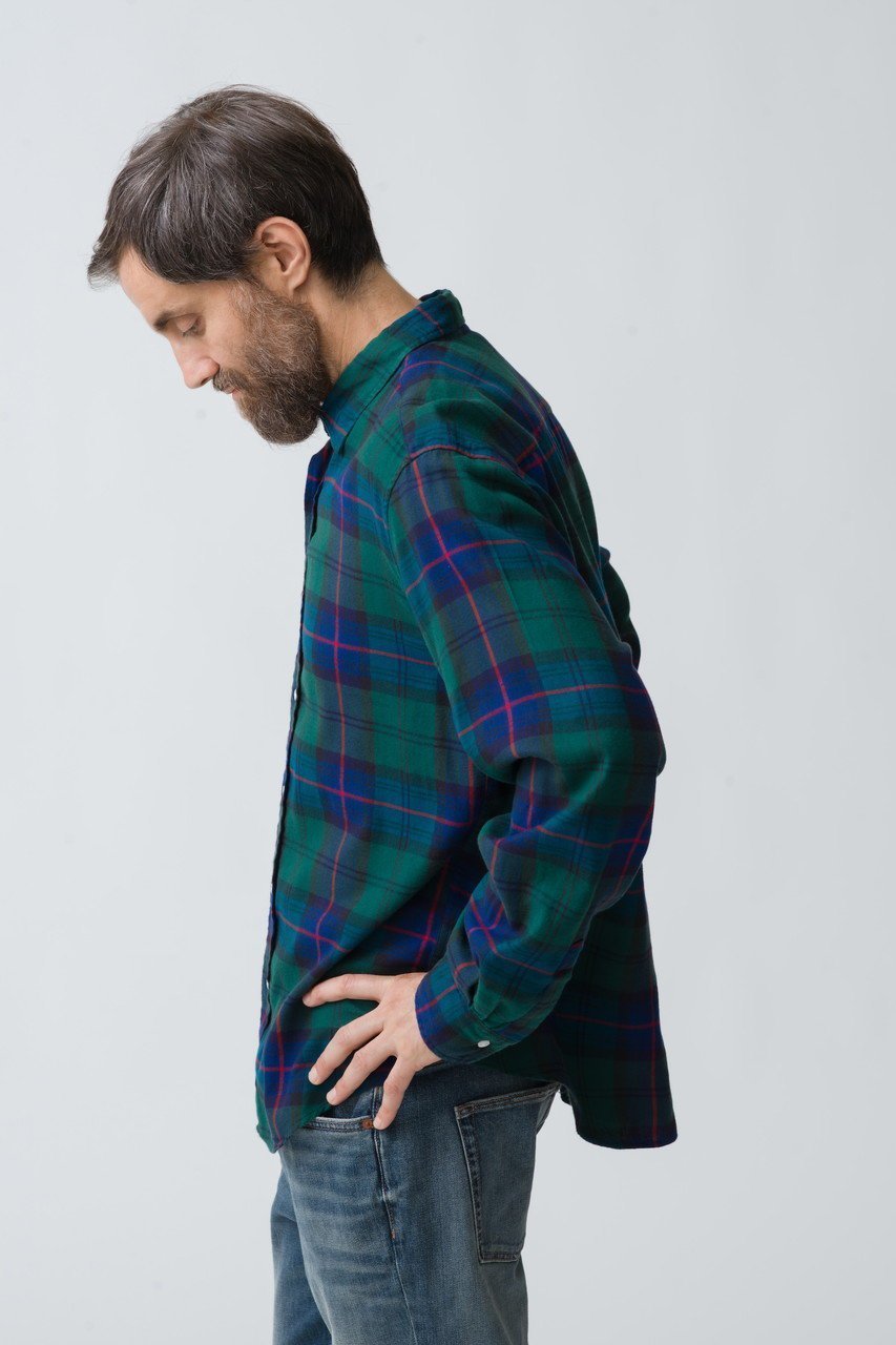 【フランク&アイリーン/Frank&Eileen / MEN】の【MEN】FINBAR イタリアンコットン ネイビーチェックシャツ 人気、トレンドファッション・服の通販 founy(ファニー) 　ファッション　Fashion　メンズファッション　Fashion for Men　スリーブ　Sleeve, Long Sleeve / Short Sleeve　バランス　Balance, Style Balance　ボトム　Bottoms, Lower Wear　ロング　Long, Long-Length　other-6|ID: prp329100004250771 ipo3291000000032887245