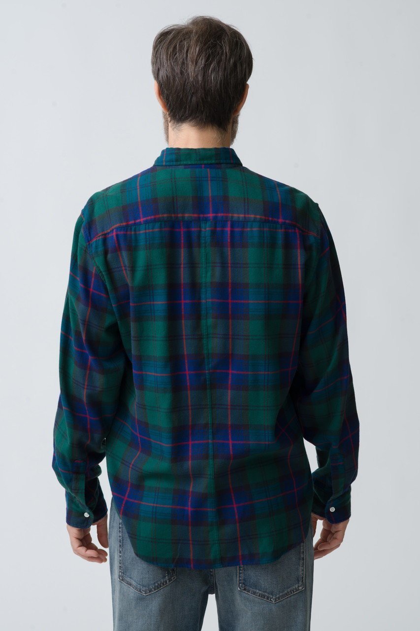 【フランク&アイリーン/Frank&Eileen / MEN】の【MEN】FINBAR イタリアンコットン ネイビーチェックシャツ 人気、トレンドファッション・服の通販 founy(ファニー) 　ファッション　Fashion　メンズファッション　Fashion for Men　スリーブ　Sleeve, Long Sleeve / Short Sleeve　バランス　Balance, Style Balance　ボトム　Bottoms, Lower Wear　ロング　Long, Long-Length　other-7|ID: prp329100004250771 ipo3291000000032887249
