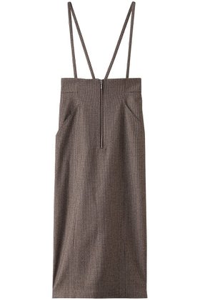 【アルアバイル/allureville】 ガンクラブチェックジップスカート人気、トレンドファッション・服の通販 founy(ファニー) ファッション Fashion レディースファッション Fashion for Women スカート Skirts ロングスカート Long Skirts / Maxi & Midi Skirts サスペンダー Suspenders, Braces ジップ Zip, Zipper タイトスカート Pencil Skirt, Tight Skirt チェック Check, Plaid, Tartan フィット Fit, Slim Fit フロント Front, Front Design ロング Long, Long-Length |ID:prp329100004250780