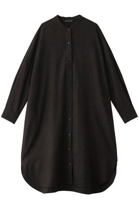 【ミズイロ インド/mizuiro ind】のstand collar shirt OP ワンピース 人気、トレンドファッション・服の通販 founy(ファニー) ファッション Fashion レディースファッション Fashion for Women ワンピース Dresses チュニック Tunic Tops & Dresses おすすめ Recommended / Our Picks サテン Satin, Glossy Fabric スタンド Stand Collar, Upright Stand チュニック Tunic, Long Top ロング Long, Long-Length エレガント 上品 Elegant |ID:prp329100004250783