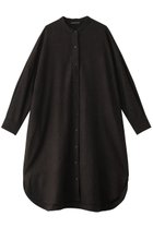 【ミズイロ インド/mizuiro ind】のstand collar shirt OP ワンピース brown|ID: prp329100004250783 ipo3291000000032889870
