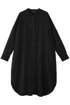 【ミズイロ インド/mizuiro ind】のstand collar shirt OP ワンピース black|ID: prp329100004250783 ipo3291000000032889890