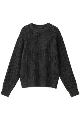 【ミズイロ インド/mizuiro ind】 metallic yarn cable P/O プルオーバー人気、トレンドファッション・服の通販 founy(ファニー) ファッション Fashion レディースファッション WOMEN トップス・カットソー Tops/Tshirt ニット Knit Tops プルオーバー Pullover A/W・秋冬 Aw・Autumn/Winter・Fw・Fall-Winter シンプル Simple スタイリッシュ Stylish ベーシック Basic メタリック Metallic NEW・新作・新着・新入荷 New Arrivals |ID:prp329100004250788