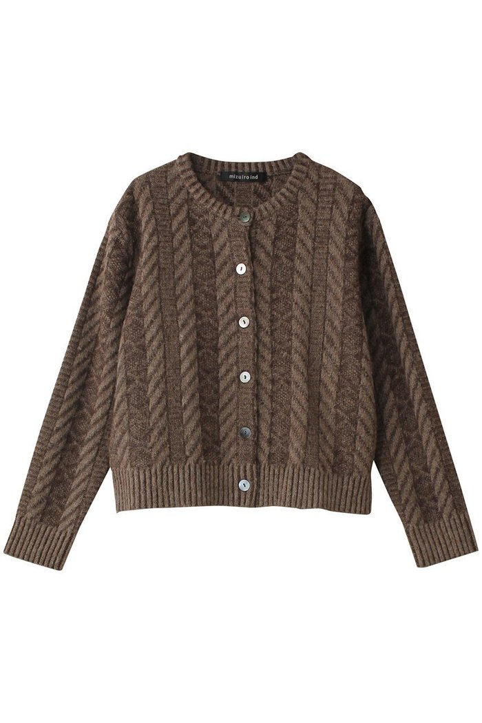 【ミズイロ インド/mizuiro ind】のplating stitch knit crew neck C/D カーディガン インテリア・キッズ・メンズ・レディースファッション・服の通販 founy(ファニー) https://founy.com/ ファッション Fashion レディースファッション WOMEN トップス・カットソー Tops/Tshirt ニット Knit Tops カーディガン Cardigans A/W・秋冬 Aw・Autumn/Winter・Fw・Fall-Winter カーディガン Cardigan ストライプ Stripe バランス Balance NEW・新作・新着・新入荷 New Arrivals |ID: prp329100004250789 ipo3291000000029501073