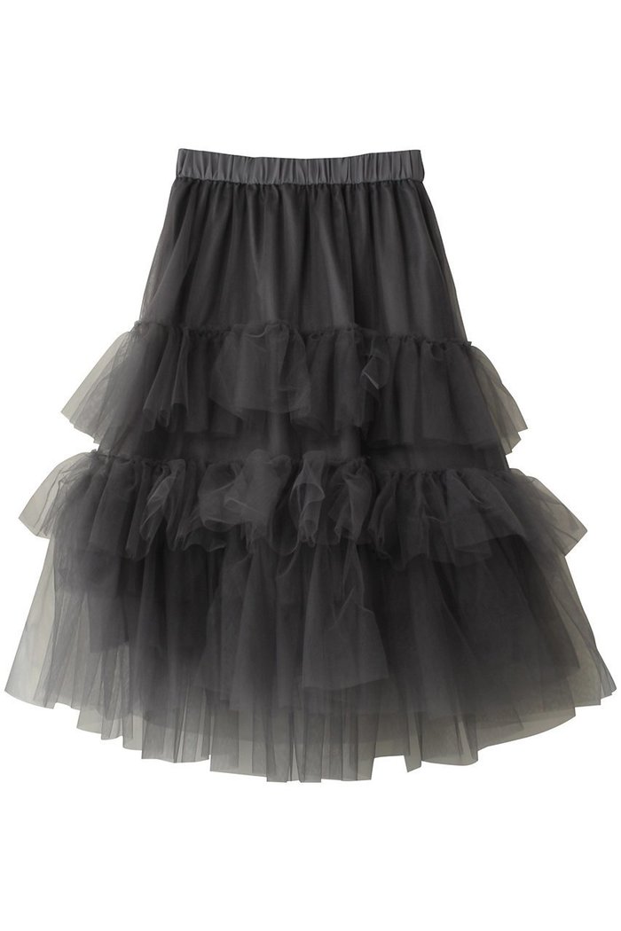 【ジェイドット/j.】のチュールフリルティアードスカート インテリア・キッズ・メンズ・レディースファッション・服の通販 founy(ファニー) https://founy.com/ ファッション Fashion レディースファッション Fashion for Women スカート Skirts ティアードスカート Tiered Skirts おすすめ Recommended / Our Picks コンパクト Compact, Small Size シアー Sheer, See-Through フェミニン Feminine, Girly |ID: prp329100004250792 ipo3291000000035813739