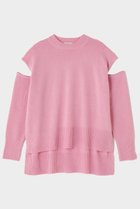 【ル フィル/LE PHIL】のウールカシミアスリットニット 人気、トレンドファッション・服の通販 founy(ファニー) ファッション Fashion レディースファッション Fashion for Women トップス・カットソー Cut & Sew Tops ニット Knit Tops & Sweaters カジュアルプルオーバー・ニットトップス Pullovers & Knit Tops / Casual Pullovers シルク Silk, 100% Silk スリット Slit, Slit Detail スリーブ Sleeve, Long Sleeve / Short Sleeve A/W・秋冬 Autumn/Winter thumbnail ピンク|ID: prp329100004250793 ipo3291000000035655890