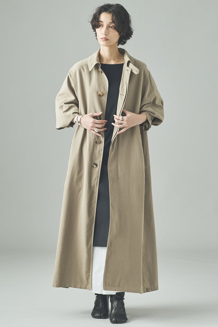 【カレンソロジー/Curensology】のピーチトレンチコート 人気、トレンドファッション・服の通販 founy(ファニー) ファッション Fashion レディースファッション Fashion for Women アウター Coat / Outerwear Collection コート・ロングコート・ピーコート Long Coats, Peacoats & More トレンチコート / 春秋の定番アウター Trench Coats おすすめ Recommended / Our Picks なめらか Smooth, Silky Texture ピーチ Peach, Soft Touch フロント Front, Front Design ポケット Pocket, Pocket Detail ロング Long, Long-Length ヴィンテージ Vintage Style 軽量 Lightweight, Ultra Light other-2|ID: prp329100004250794 ipo3291000000035777585