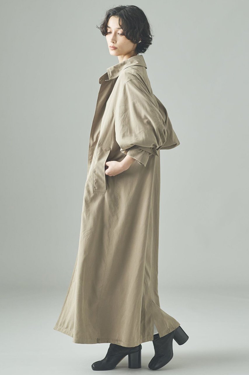 【カレンソロジー/Curensology】のピーチトレンチコート 人気、トレンドファッション・服の通販 founy(ファニー) ファッション Fashion レディースファッション Fashion for Women アウター Coat / Outerwear Collection コート・ロングコート・ピーコート Long Coats, Peacoats & More トレンチコート / 春秋の定番アウター Trench Coats おすすめ Recommended / Our Picks なめらか Smooth, Silky Texture ピーチ Peach, Soft Touch フロント Front, Front Design ポケット Pocket, Pocket Detail ロング Long, Long-Length ヴィンテージ Vintage Style 軽量 Lightweight, Ultra Light other-3|ID: prp329100004250794 ipo3291000000035777586