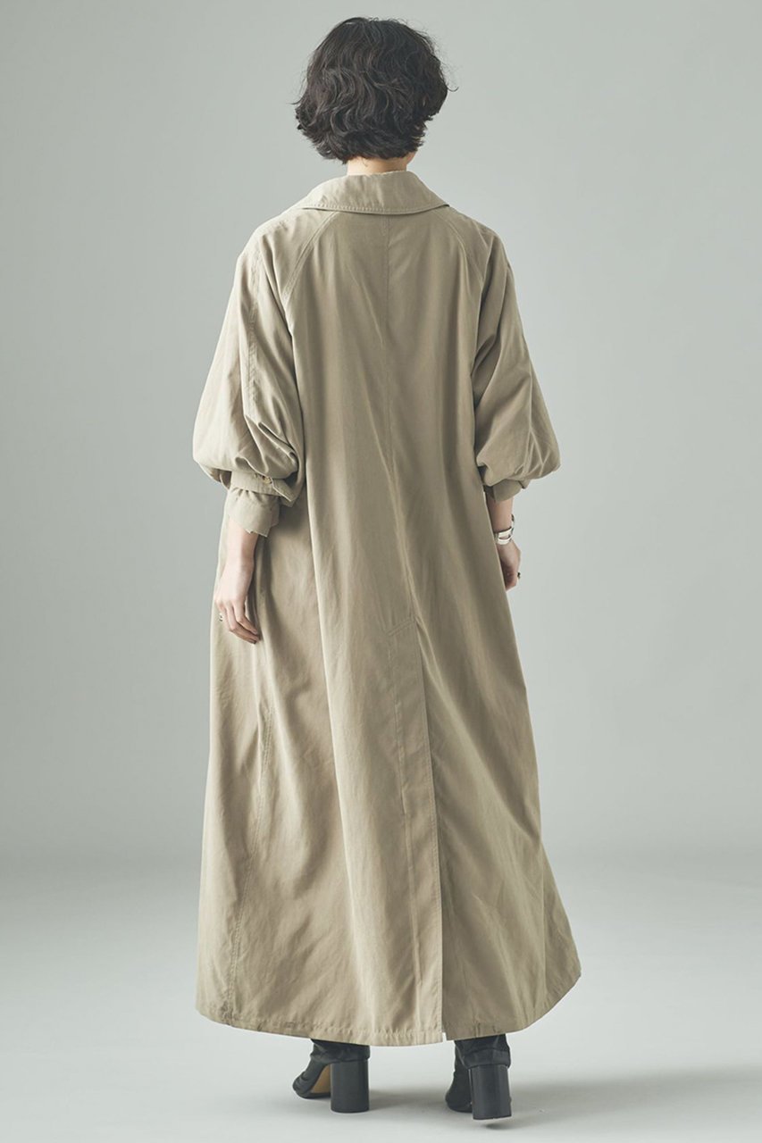 【カレンソロジー/Curensology】のピーチトレンチコート 人気、トレンドファッション・服の通販 founy(ファニー) ファッション Fashion レディースファッション Fashion for Women アウター Coat / Outerwear Collection コート・ロングコート・ピーコート Long Coats, Peacoats & More トレンチコート / 春秋の定番アウター Trench Coats おすすめ Recommended / Our Picks なめらか Smooth, Silky Texture ピーチ Peach, Soft Touch フロント Front, Front Design ポケット Pocket, Pocket Detail ロング Long, Long-Length ヴィンテージ Vintage Style 軽量 Lightweight, Ultra Light other-4|ID: prp329100004250794 ipo3291000000035777587