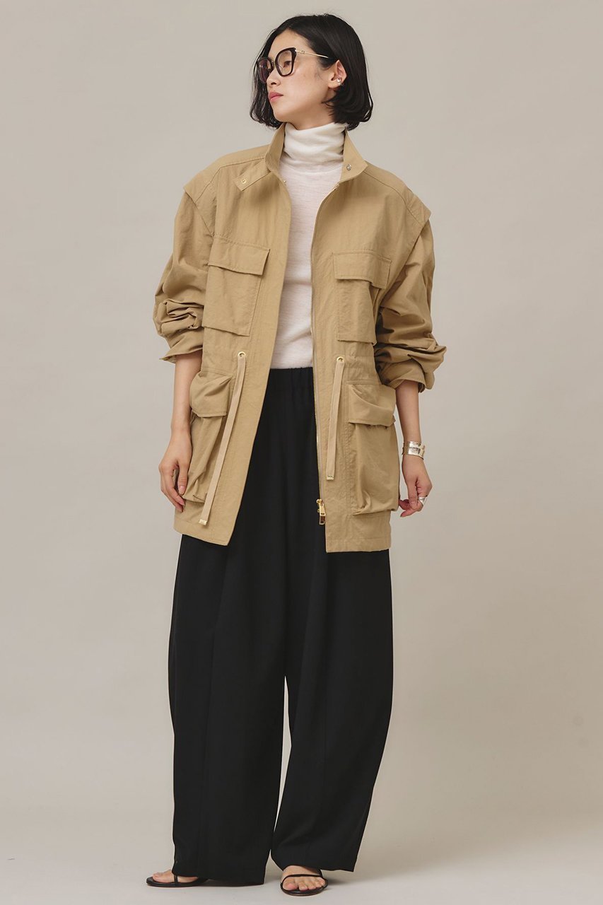 【カレンソロジー/Curensology】のミリタリー2WAYブルゾン 人気、トレンドファッション・服の通販 founy(ファニー) 　ファッション　Fashion　レディースファッション　Ladies' Fashion Online　アウター　Coat Outerwear　ジャケット　Jackets　ブルゾン　Blouson/Jackets　ジャケット　Jacket　ドローコード　Draw Cord　ブルゾン　Blouson　ベスト　Vest　ポケット　Pocket　ミリタリー　Military　軽量　Lightweight　other-3|ID: prp329100004250795 ipo3291000000032615272