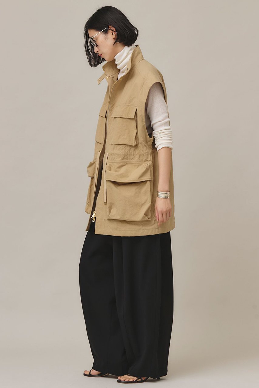 【カレンソロジー/Curensology】のミリタリー2WAYブルゾン 人気、トレンドファッション・服の通販 founy(ファニー) 　ファッション　Fashion　レディースファッション　Ladies' Fashion Online　アウター　Coat Outerwear　ジャケット　Jackets　ブルゾン　Blouson/Jackets　ジャケット　Jacket　ドローコード　Draw Cord　ブルゾン　Blouson　ベスト　Vest　ポケット　Pocket　ミリタリー　Military　軽量　Lightweight　other-6|ID: prp329100004250795 ipo3291000000032615275