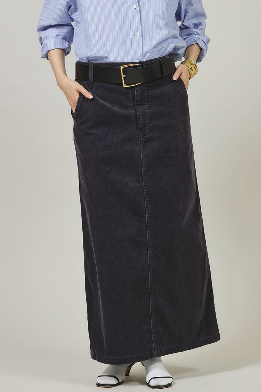【カレンソロジー/Curensology】の〈&RC〉アンティークコールタイトスカート 人気、トレンドファッション・服の通販 founy(ファニー) 　ファッション　Fashion　レディースファッション　WOMEN　スカート　Skirt　ロングスカート　Long Skirt　クラシック　Classic　コーデュロイ　Corduroy　シンプル　Simple　ストレート　Straight　スリット　Slit　ポケット　Pocket　ループ　Loop　ロング　Long　ヴィンテージ　Vintage　other-2|ID: prp329100004250800 ipo3291000000031377419