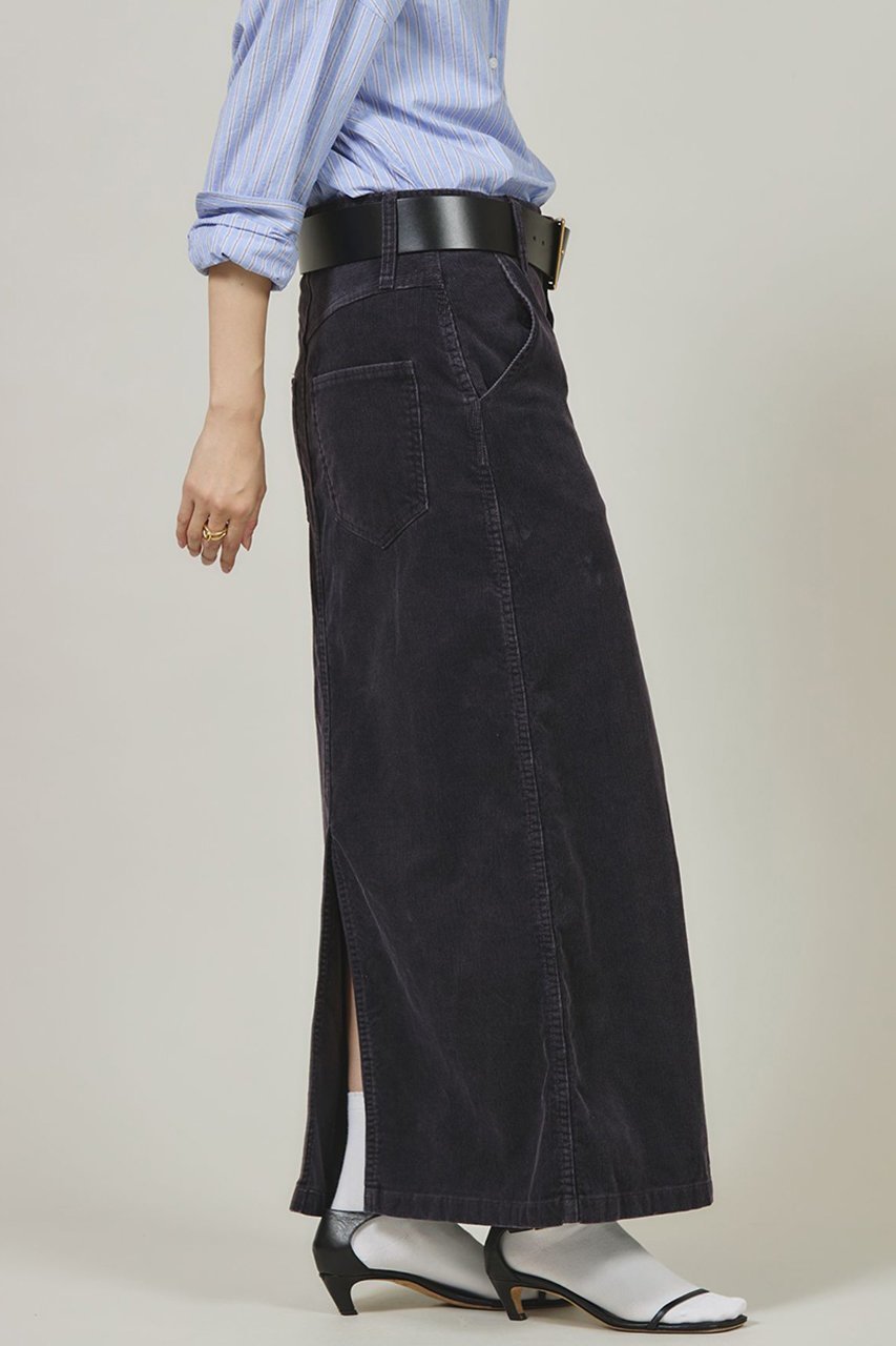 【カレンソロジー/Curensology】の〈&RC〉アンティークコールタイトスカート 人気、トレンドファッション・服の通販 founy(ファニー) 　ファッション　Fashion　レディースファッション　WOMEN　スカート　Skirt　ロングスカート　Long Skirt　クラシック　Classic　コーデュロイ　Corduroy　シンプル　Simple　ストレート　Straight　スリット　Slit　ポケット　Pocket　ループ　Loop　ロング　Long　ヴィンテージ　Vintage　other-3|ID: prp329100004250800 ipo3291000000031377421