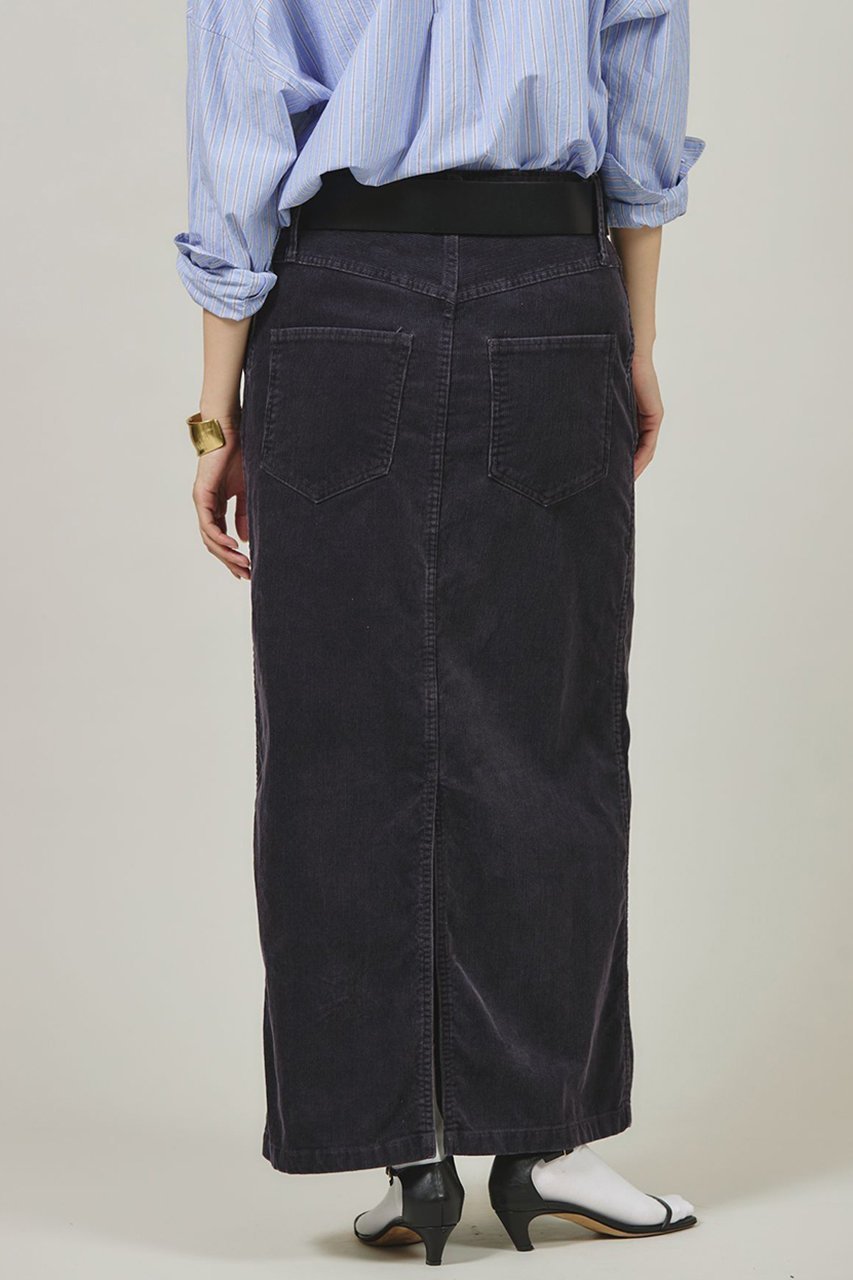 【カレンソロジー/Curensology】の〈&RC〉アンティークコールタイトスカート 人気、トレンドファッション・服の通販 founy(ファニー) 　ファッション　Fashion　レディースファッション　WOMEN　スカート　Skirt　ロングスカート　Long Skirt　クラシック　Classic　コーデュロイ　Corduroy　シンプル　Simple　ストレート　Straight　スリット　Slit　ポケット　Pocket　ループ　Loop　ロング　Long　ヴィンテージ　Vintage　other-4|ID: prp329100004250800 ipo3291000000031377423