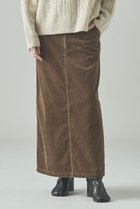 【カレンソロジー/Curensology】の〈&RC〉アンティークコールタイトスカート ブラウン|ID: prp329100004250800 ipo3291000000035693874