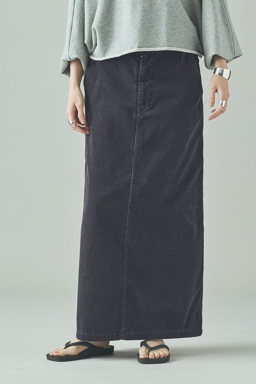 【カレンソロジー/Curensology】の〈&RC〉アンティークコールタイトスカート 人気、トレンドファッション・服の通販 founy(ファニー) 　ファッション　Fashion　レディースファッション　Fashion for Women　スカート　Skirts　ロングスカート　Long Skirts / Maxi & Midi Skirts　クラシック　Classic, Timeless Style　コーデュロイ　Corduroy, Cord Fabric　シンプル　Simple, Minimal　ストレート　Straight, Straight Cut　スリット　Slit, Slit Detail　ポケット　Pocket, Pocket Detail　ループ　Loop, Loop Knit　ロング　Long, Long-Length　ヴィンテージ　Vintage Style　other-2|ID: prp329100004250800 ipo3291000000035859388