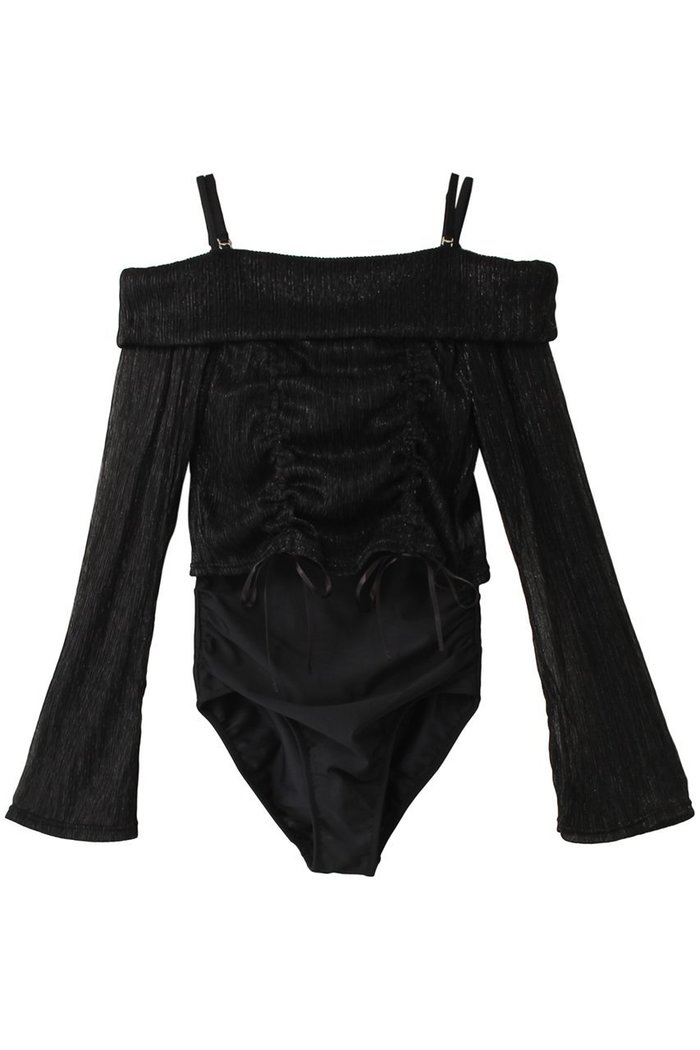 【レイール/Reir】のLame Pleatsレイヤードセット インテリア・キッズ・メンズ・レディースファッション・服の通販 founy(ファニー) https://founy.com/ ファッション Fashion レディースファッション Fashion for Women 水着 Swimwear レディース水着・ビーチウェア Swimwear & Beachwear ギャザー Gathered, Ruffled サテン Satin, Glossy Fabric ショート Short, Short Length スポーツ Sports, Activewear リゾート Resort, Vacation Style リボン Ribbon, Bow 水着 Swimsuit, Swimwear |ID: prp329100004252103 ipo3291000000036002633