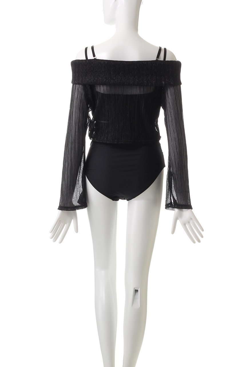 【レイール/Reir】のLame Pleatsレイヤードセット 人気、トレンドファッション・服の通販 founy(ファニー) 　ファッション　Fashion　レディースファッション　Fashion for Women　水着　Swimwear　レディース水着・ビーチウェア　Swimwear & Beachwear　ギャザー　Gathered, Ruffled　サテン　Satin, Glossy Fabric　ショート　Short, Short Length　スポーツ　Sports, Activewear　リゾート　Resort, Vacation Style　リボン　Ribbon, Bow　水着　Swimsuit, Swimwear　other-4|ID: prp329100004252103 ipo3291000000036104487