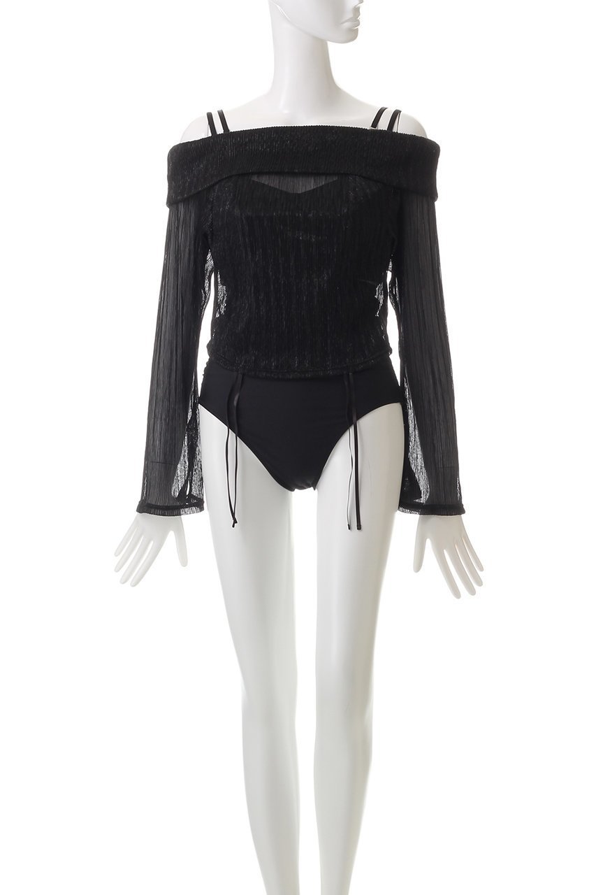 【レイール/Reir】のLame Pleatsレイヤードセット 人気、トレンドファッション・服の通販 founy(ファニー) 　ファッション　Fashion　レディースファッション　Fashion for Women　水着　Swimwear　レディース水着・ビーチウェア　Swimwear & Beachwear　ギャザー　Gathered, Ruffled　サテン　Satin, Glossy Fabric　ショート　Short, Short Length　スポーツ　Sports, Activewear　リゾート　Resort, Vacation Style　リボン　Ribbon, Bow　水着　Swimsuit, Swimwear　other-6|ID: prp329100004252103 ipo3291000000036104489