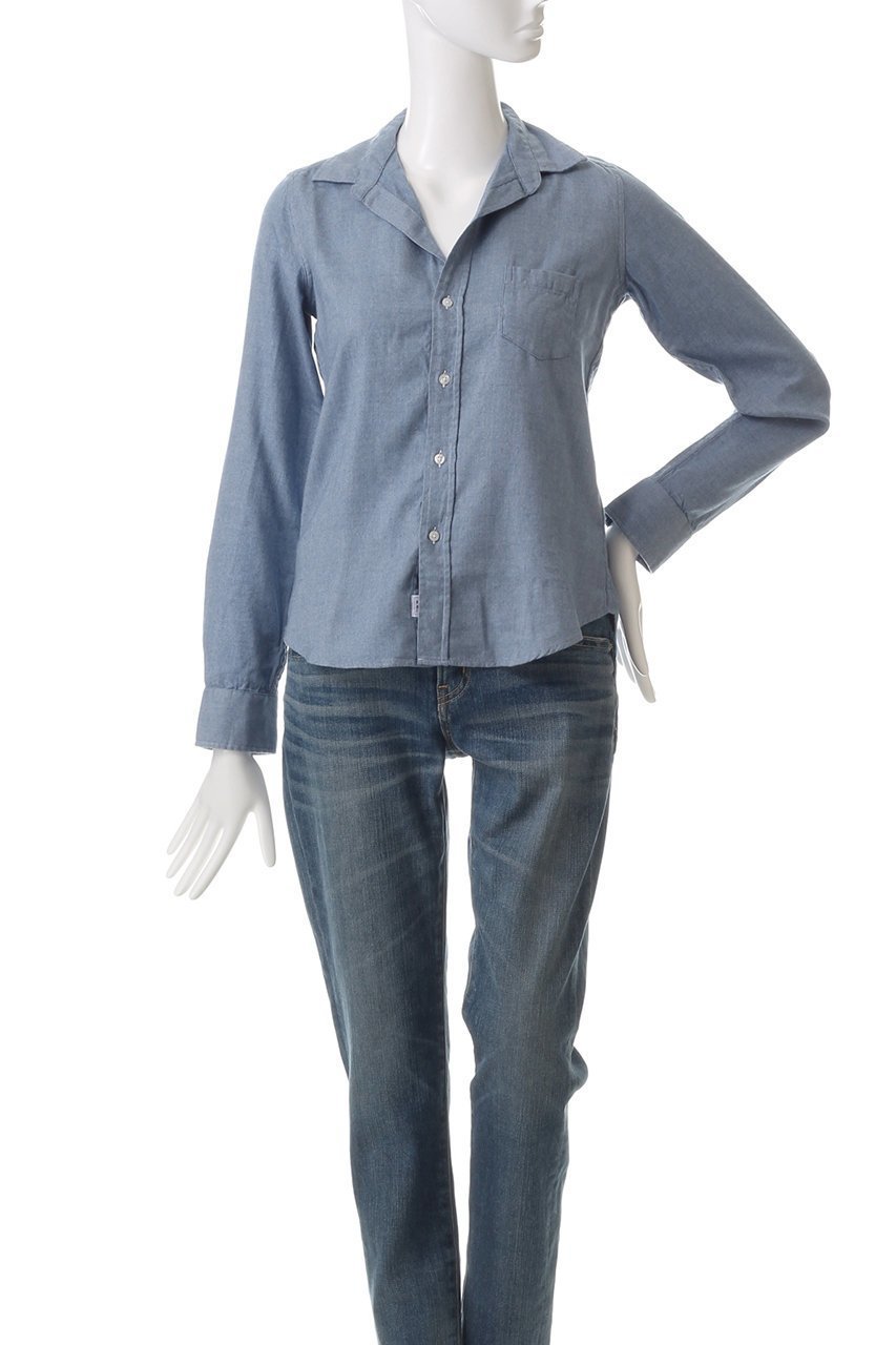 【フランク&アイリーン/Frank&Eileen】のBARRY イタリアンコットン ブルーシャツ 人気、トレンドファッション・服の通販 founy(ファニー) 　ファッション　Fashion　レディースファッション　WOMEN　トップス・カットソー　Tops/Tshirt　シャツ/ブラウス　Shirts/Blouses　スリーブ　Sleeve　トレンド　Trend　ロング　Long　再入荷　Restock/Back In Stock/Re Arrival　other-2|ID: prp329100004252119 ipo3291000000031376898