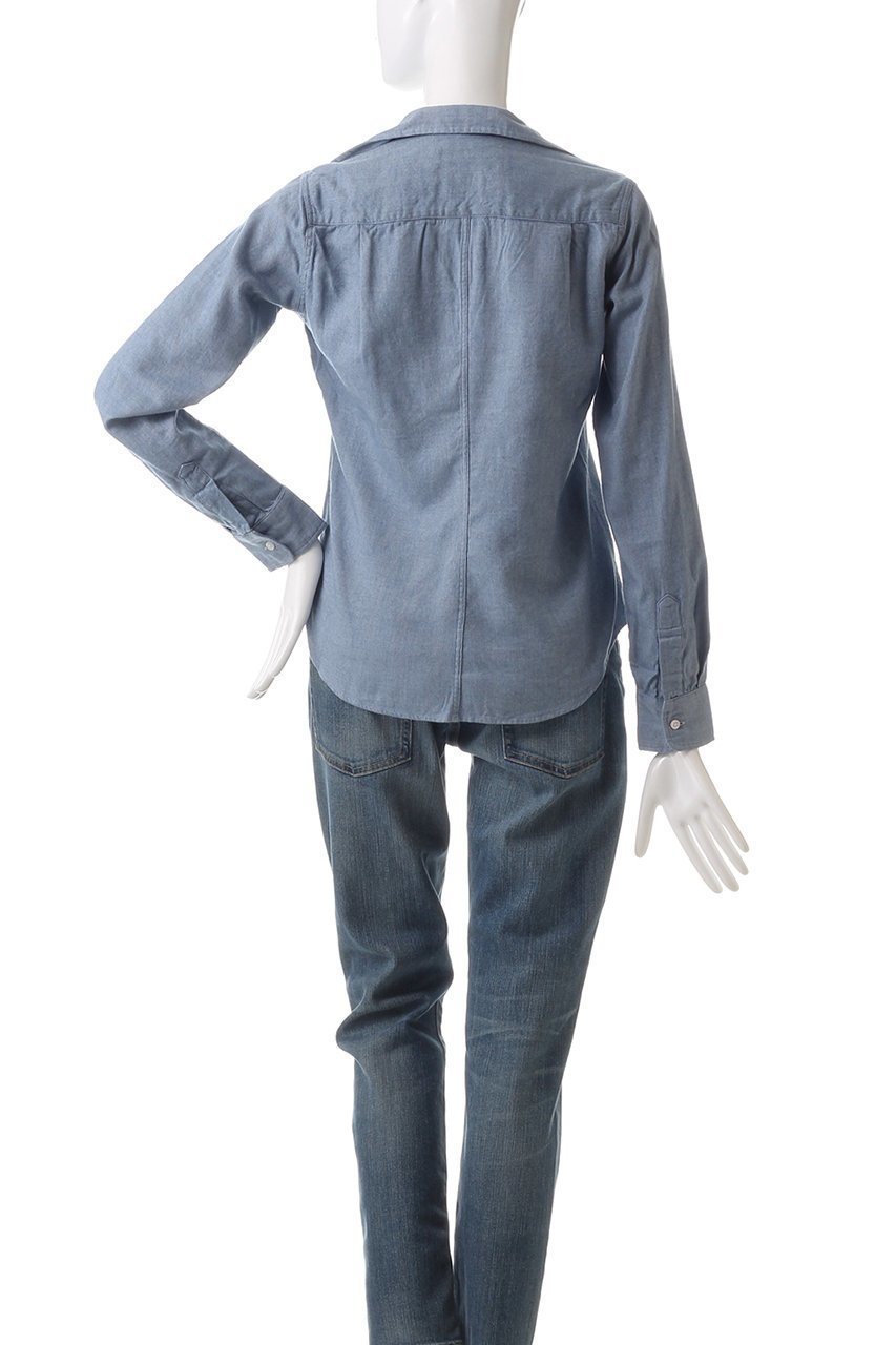 【フランク&アイリーン/Frank&Eileen】のBARRY イタリアンコットン ブルーシャツ 人気、トレンドファッション・服の通販 founy(ファニー) 　ファッション　Fashion　レディースファッション　WOMEN　トップス・カットソー　Tops/Tshirt　シャツ/ブラウス　Shirts/Blouses　スリーブ　Sleeve　トレンド　Trend　ロング　Long　再入荷　Restock/Back In Stock/Re Arrival　other-4|ID: prp329100004252119 ipo3291000000031376902