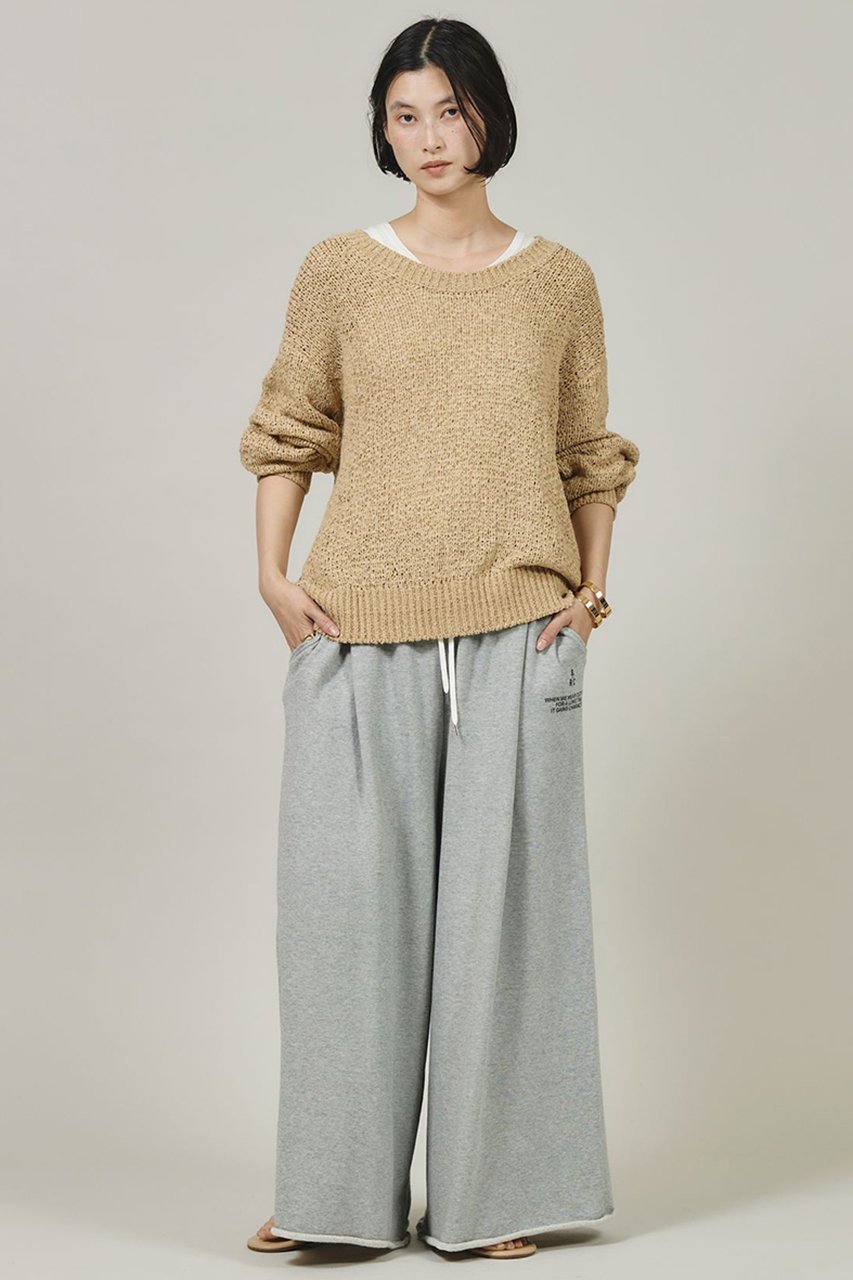 【カレンソロジー/Curensology】のテープヤーンニットプルオーバー 人気、トレンドファッション・服の通販 founy(ファニー) 　ファッション　Fashion　レディースファッション　Fashion for Women　トップス・カットソー　Cut & Sew Tops　ニット　Knit Tops & Sweaters　カジュアルプルオーバー・ニットトップス　Pullovers & Knit Tops / Casual Pullovers　リボン　Ribbon, Bow　リラックス　Relax, Relaxed Fit　ルーズ　Loose, Oversized　other-5|ID: prp329100004252130 ipo3291000000032941267