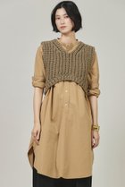 【カレンソロジー/Curensology】のローゲージハンドニットベスト 人気、トレンドファッション・服の通販 founy(ファニー) ファッション Fashion レディースファッション Fashion for Women トップス・カットソー Cut & Sew Tops ニット Knit Tops & Sweaters ベスト&ジレ / 重ね着スタイル Vests & Gilets カジュアルプルオーバー・ニットトップス Pullovers & Knit Tops / Casual Pullovers インナー Innerwear ハンド Hand, Handmade ベスト Vest, Waistcoat 春 Spring 畦 Ribbed Knit thumbnail ベージュ|ID: prp329100004252131 ipo3291000000032932897