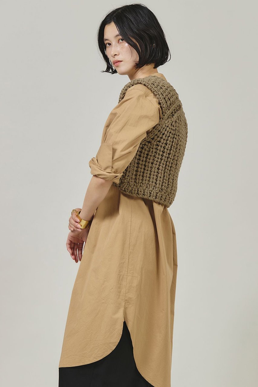 【カレンソロジー/Curensology】のローゲージハンドニットベスト 人気、トレンドファッション・服の通販 founy(ファニー) 　ファッション　Fashion　レディースファッション　Fashion for Women　トップス・カットソー　Cut & Sew Tops　ニット　Knit Tops & Sweaters　ベスト&ジレ / 重ね着スタイル　Vests & Gilets　カジュアルプルオーバー・ニットトップス　Pullovers & Knit Tops / Casual Pullovers　インナー　Innerwear　ハンド　Hand, Handmade　ベスト　Vest, Waistcoat　春　Spring　畦　Ribbed Knit　other-3|ID: prp329100004252131 ipo3291000000032932912
