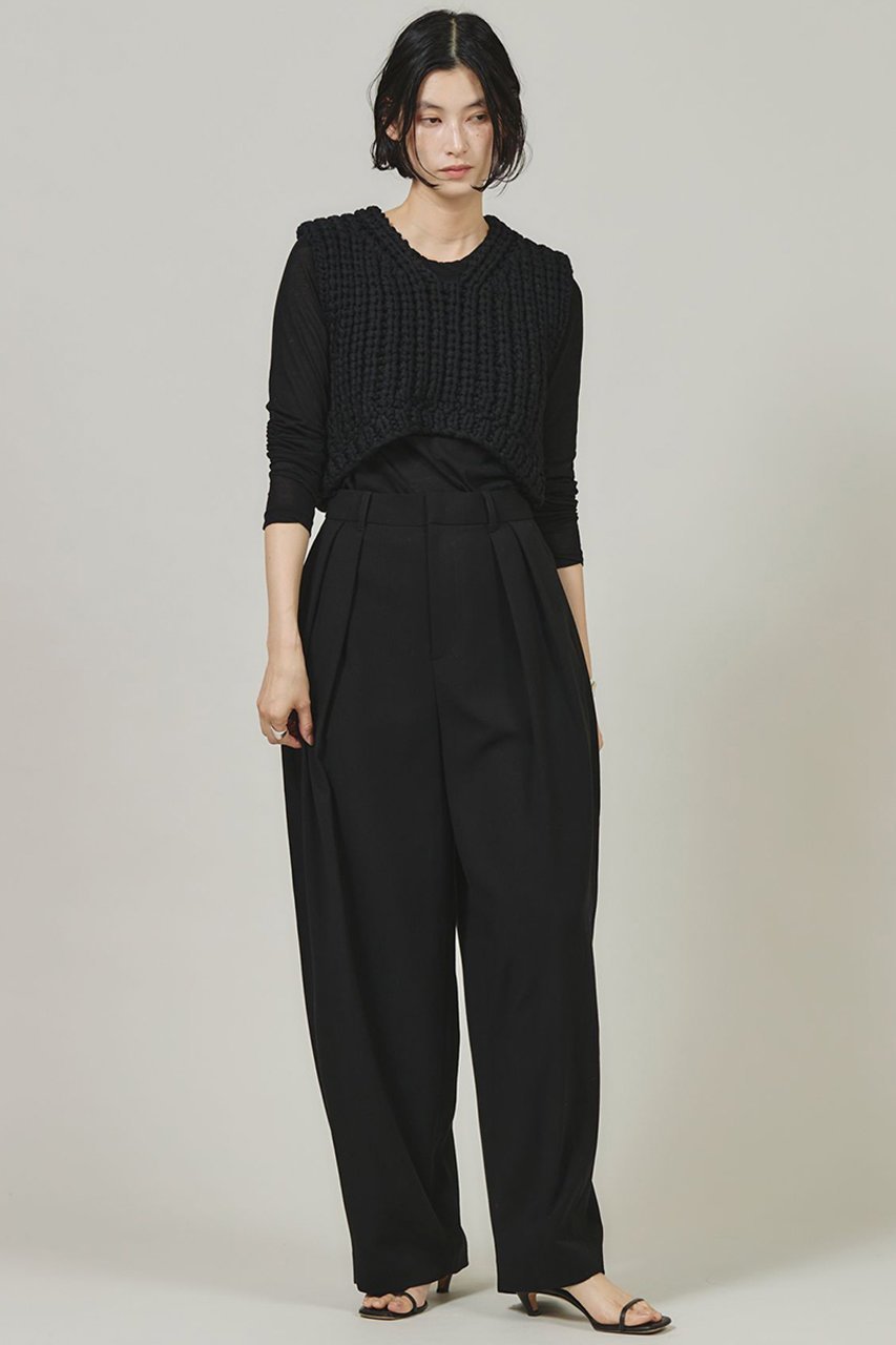 【カレンソロジー/Curensology】のローゲージハンドニットベスト 人気、トレンドファッション・服の通販 founy(ファニー) 　ファッション　Fashion　レディースファッション　Fashion for Women　トップス・カットソー　Cut & Sew Tops　ニット　Knit Tops & Sweaters　ベスト&ジレ / 重ね着スタイル　Vests & Gilets　カジュアルプルオーバー・ニットトップス　Pullovers & Knit Tops / Casual Pullovers　インナー　Innerwear　ハンド　Hand, Handmade　ベスト　Vest, Waistcoat　春　Spring　畦　Ribbed Knit　other-5|ID: prp329100004252131 ipo3291000000033706163