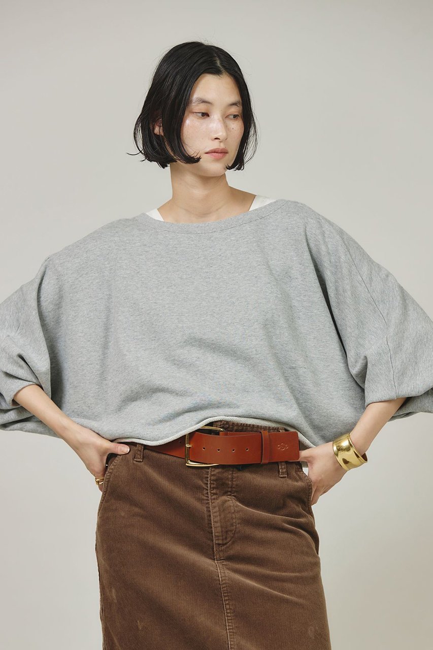 【カレンソロジー/Curensology】の〈&RC〉フレンチテリーショートプルオーバー 人気、トレンドファッション・服の通販 founy(ファニー) 　ファッション　Fashion　レディースファッション　Fashion for Women　トップス・カットソー　Cut & Sew Tops　シャツ・ブラウス・オフィスカジュアル　Elegant Blouses & Button-Ups　ロングTシャツ・Tシャツ　Longline T-Shirts & Tees　カジュアルプルオーバー・ニットトップス　Pullovers & Knit Tops / Casual Pullovers　カットソー・ベーシックTシャツ　Cut-and-Sewn Tops / Stretch Tees & Basics　おすすめ　Recommended / Our Picks　コンパクト　Compact, Small Size　スウェット / スエット　Sweatshirt, Sweatwear　スリーブ　Sleeve, Long Sleeve / Short Sleeve　セットアップ　Set-Up, Coordinated Outfit　バランス　Balance, Style Balance　ロング　Long, Long-Length　日本製　Made In Japan　other-2|ID: prp329100004252132 ipo3291000000033662985