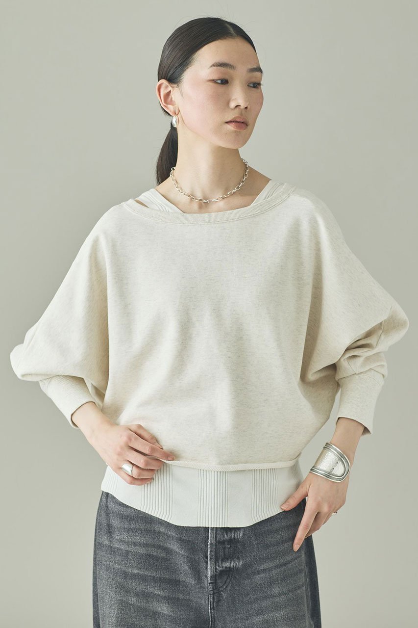 【カレンソロジー/Curensology】の〈&RC〉フレンチテリーショートプルオーバー 人気、トレンドファッション・服の通販 founy(ファニー) 　ファッション　Fashion　レディースファッション　Fashion for Women　トップス・カットソー　Cut & Sew Tops　シャツ・ブラウス・オフィスカジュアル　Elegant Blouses & Button-Ups　ロングTシャツ・Tシャツ　Longline T-Shirts & Tees　カジュアルプルオーバー・ニットトップス　Pullovers & Knit Tops / Casual Pullovers　カットソー・ベーシックTシャツ　Cut-and-Sewn Tops / Stretch Tees & Basics　コンパクト　Compact, Small Size　スウェット / スエット　Sweatshirt, Sweatwear　スリーブ　Sleeve, Long Sleeve / Short Sleeve　セットアップ　Set-Up, Coordinated Outfit　バランス　Balance, Style Balance　ロング　Long, Long-Length　再入荷　Restock / Back in Stock　おすすめ　Recommended / Our Picks　日本製　Made In Japan　other-2|ID: prp329100004252132 ipo3291000000036494794