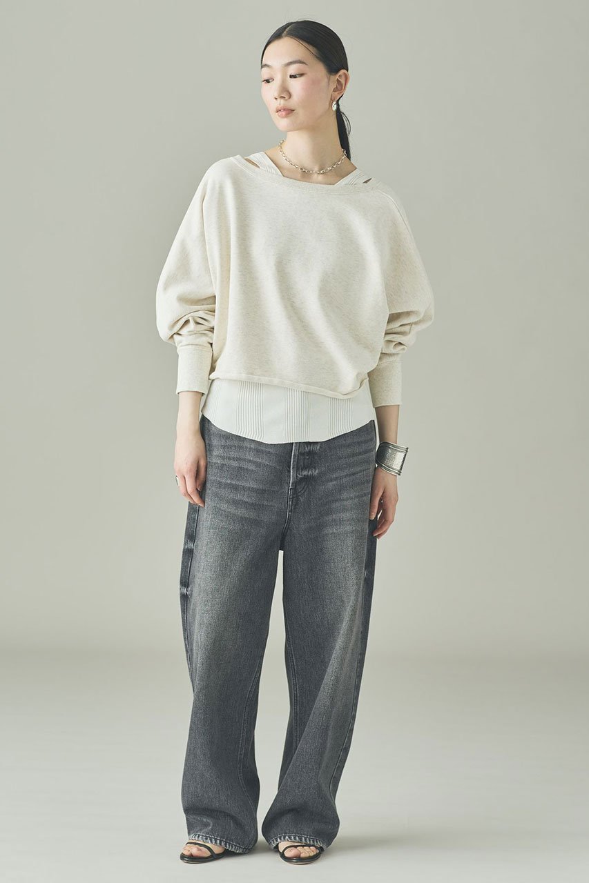 【カレンソロジー/Curensology】の〈&RC〉フレンチテリーショートプルオーバー 人気、トレンドファッション・服の通販 founy(ファニー) 　ファッション　Fashion　レディースファッション　Fashion for Women　トップス・カットソー　Cut & Sew Tops　シャツ・ブラウス・オフィスカジュアル　Elegant Blouses & Button-Ups　ロングTシャツ・Tシャツ　Longline T-Shirts & Tees　カジュアルプルオーバー・ニットトップス　Pullovers & Knit Tops / Casual Pullovers　カットソー・ベーシックTシャツ　Cut-and-Sewn Tops / Stretch Tees & Basics　コンパクト　Compact, Small Size　スウェット / スエット　Sweatshirt, Sweatwear　スリーブ　Sleeve, Long Sleeve / Short Sleeve　セットアップ　Set-Up, Coordinated Outfit　バランス　Balance, Style Balance　ロング　Long, Long-Length　再入荷　Restock / Back in Stock　おすすめ　Recommended / Our Picks　日本製　Made In Japan　other-5|ID: prp329100004252132 ipo3291000000036494797