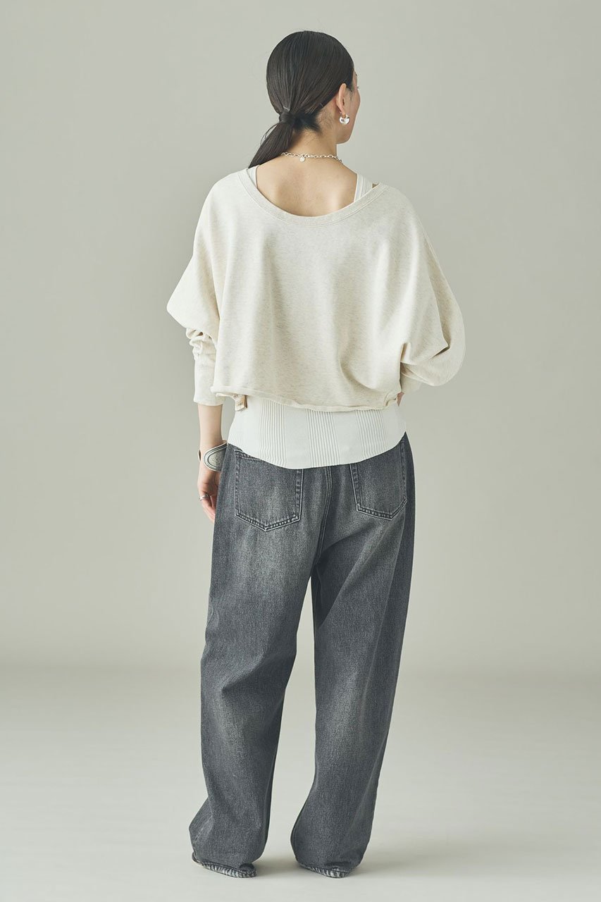 【カレンソロジー/Curensology】の〈&RC〉フレンチテリーショートプルオーバー 人気、トレンドファッション・服の通販 founy(ファニー) 　ファッション　Fashion　レディースファッション　Fashion for Women　トップス・カットソー　Cut & Sew Tops　シャツ・ブラウス・オフィスカジュアル　Elegant Blouses & Button-Ups　ロングTシャツ・Tシャツ　Longline T-Shirts & Tees　カジュアルプルオーバー・ニットトップス　Pullovers & Knit Tops / Casual Pullovers　カットソー・ベーシックTシャツ　Cut-and-Sewn Tops / Stretch Tees & Basics　コンパクト　Compact, Small Size　スウェット / スエット　Sweatshirt, Sweatwear　スリーブ　Sleeve, Long Sleeve / Short Sleeve　セットアップ　Set-Up, Coordinated Outfit　バランス　Balance, Style Balance　ロング　Long, Long-Length　再入荷　Restock / Back in Stock　おすすめ　Recommended / Our Picks　日本製　Made In Japan　other-7|ID: prp329100004252132 ipo3291000000036494799