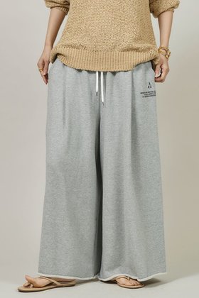 【カレンソロジー/Curensology】 〈&RC〉フレンチテリーワイドパンツ人気、トレンドファッション・服の通販 founy(ファニー) ファッション Fashion レディースファッション Fashion for Women パンツ Pants & Trousers ドローストリング Drawstring, Pull Cord フィット Fit, Slim Fit プリント Print, Printed Pattern ポケット Pocket, Pocket Detail ワイド Wide, Wide Fit 日本製 Made In Japan |ID:prp329100004252134