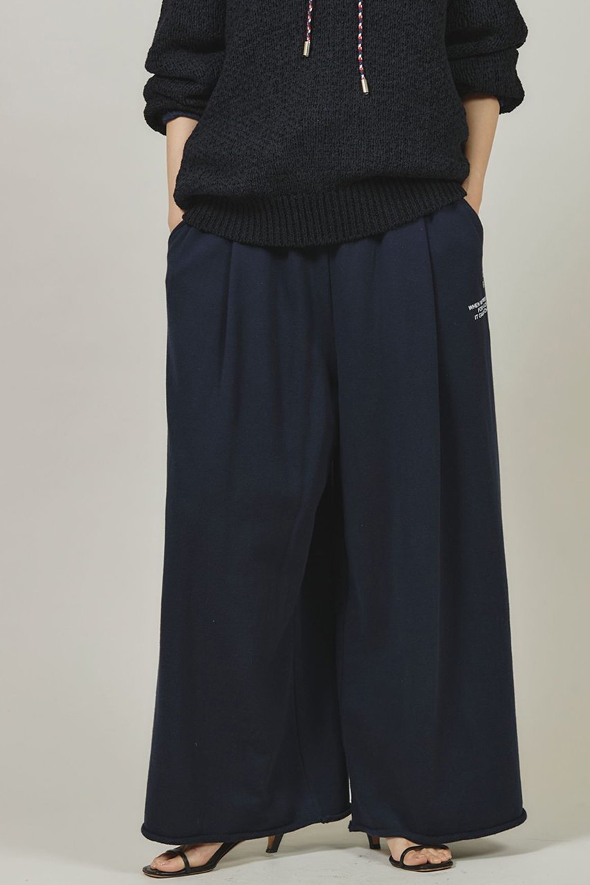 【カレンソロジー/Curensology】の〈&RC〉フレンチテリーワイドパンツ 人気、トレンドファッション・服の通販 founy(ファニー) 　ファッション　Fashion　レディースファッション　Fashion for Women　パンツ　Pants & Trousers　ドローストリング　Drawstring, Pull Cord　フィット　Fit, Slim Fit　プリント　Print, Printed Pattern　ポケット　Pocket, Pocket Detail　ワイド　Wide, Wide Fit　日本製　Made In Japan　other-2|ID: prp329100004252134 ipo3291000000032924754