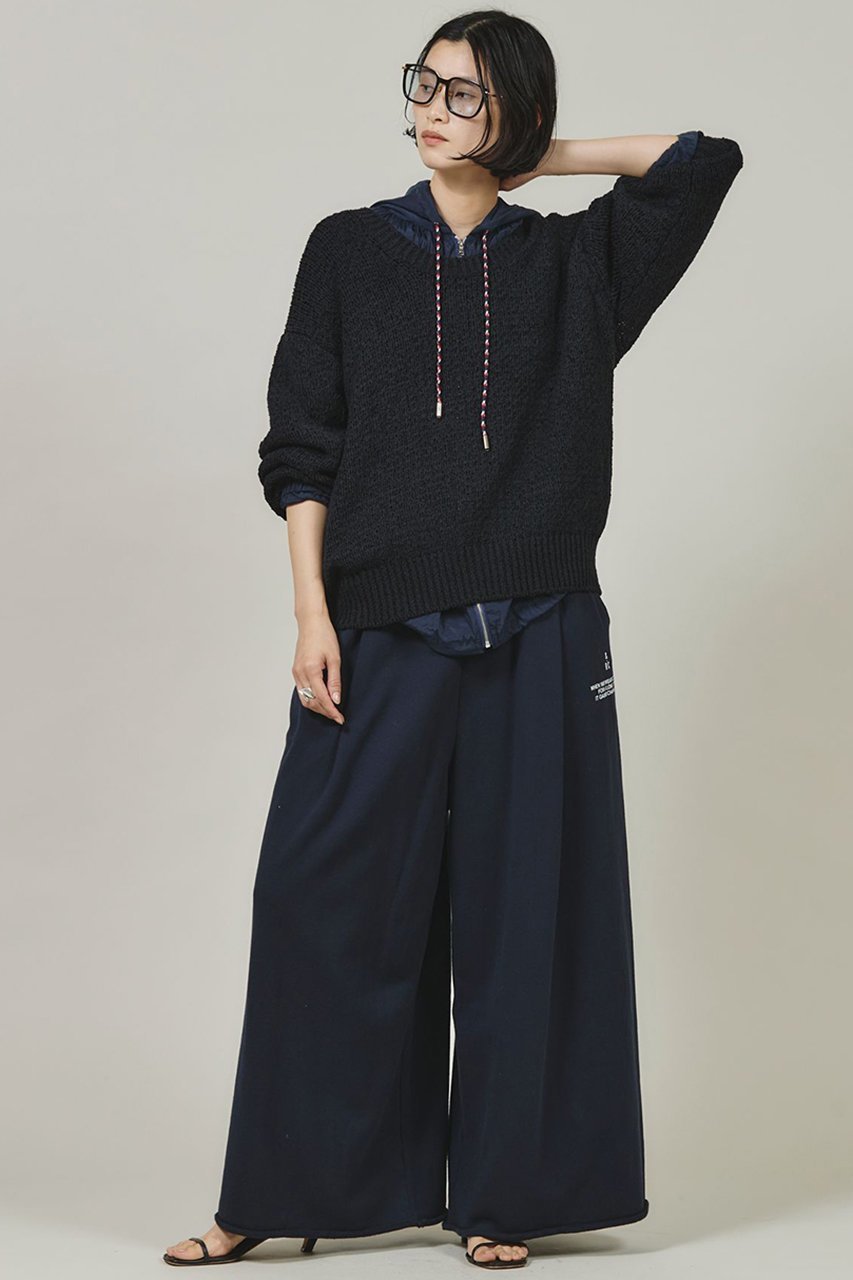 【カレンソロジー/Curensology】の〈&RC〉フレンチテリーワイドパンツ 人気、トレンドファッション・服の通販 founy(ファニー) 　ファッション　Fashion　レディースファッション　Fashion for Women　パンツ　Pants & Trousers　ドローストリング　Drawstring, Pull Cord　フィット　Fit, Slim Fit　プリント　Print, Printed Pattern　ポケット　Pocket, Pocket Detail　ワイド　Wide, Wide Fit　日本製　Made In Japan　other-5|ID: prp329100004252134 ipo3291000000032924779