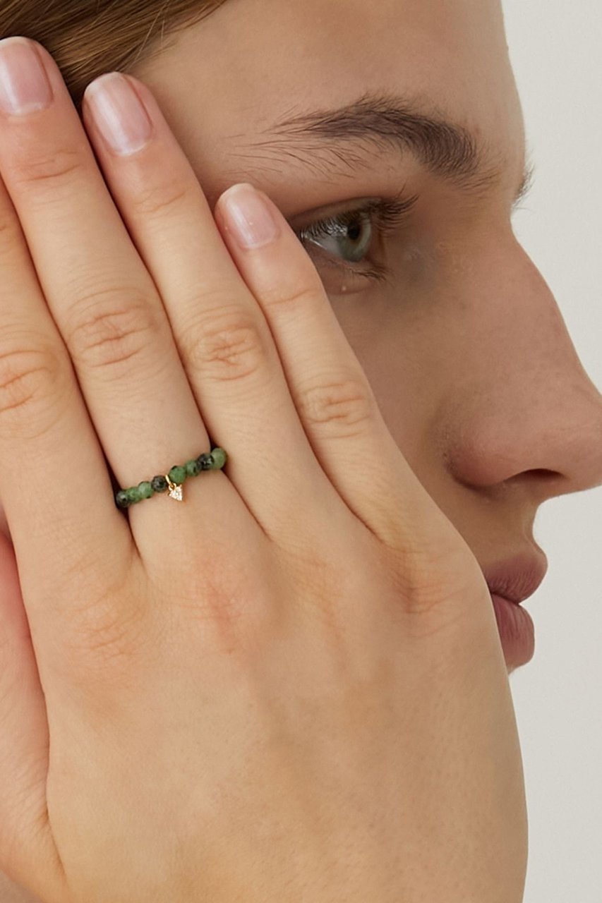 【アルティーダ ウード/ARTIDA OUD】のamulette 「直感で行動力を高める」ルビーインゾイサイト リング 人気、トレンドファッション・服の通販 founy(ファニー) ファッション Fashion レディースファッション Fashion for Women ジュエリー Jewelry ストレッチ Stretch, Stretchy Fabric ダイヤモンド Diamond, Brilliant Cut モチーフ Motif, Design Theme リバーシブル Reversible, Two-Sided other-2|ID: prp329100004253146 ipo3291000000031376657