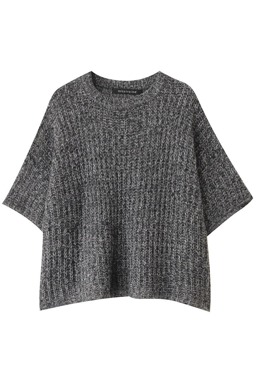 【ミズイロ インド/mizuiro ind】のhairy wide P/O プルオーバー インテリア・キッズ・メンズ・レディースファッション・服の通販 founy(ファニー) 　ファッション　Fashion　レディースファッション　Fashion for Women　トップス・カットソー　Cut & Sew Tops　ニット　Knit Tops & Sweaters　カジュアルプルオーバー・ニットトップス　Pullovers & Knit Tops / Casual Pullovers　シアー　Sheer, See-Through　ドレープ　Drape, Draping Fabric　ワイド　Wide, Wide Fit　エレガント 上品　Elegant　冬　Winter / This Winter　A/W・秋冬　Autumn/Winter　gray|ID: prp329100004254854 ipo3291000000035655863